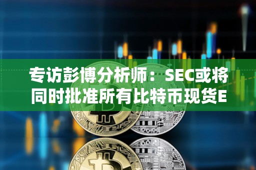 專訪彭博分析師：SEC或將同時批準所有比特幣現貨ETF 以太坊現貨ETF或于明年5月獲批