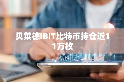 貝萊德IBIT比特幣持倉近11萬枚