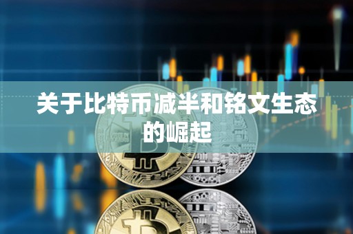 關于比特幣減半和銘文生態的崛起