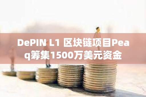 DePIN L1 區(qū)塊鏈項(xiàng)目Peaq籌集1500萬美元資金