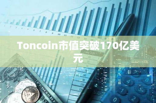 Toncoin市值突破170億美元