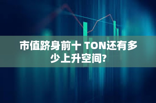 市值躋身前十 TON還有多少上升空間?