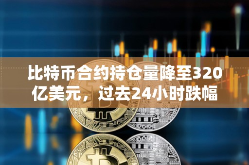 比特幣合約持倉量降至320億美元，過去24小時跌幅9.6%