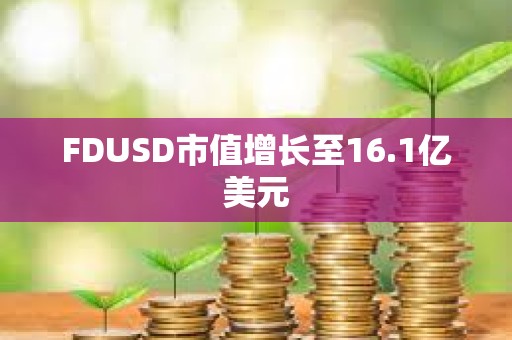 FDUSD市值增長至16.1億美元