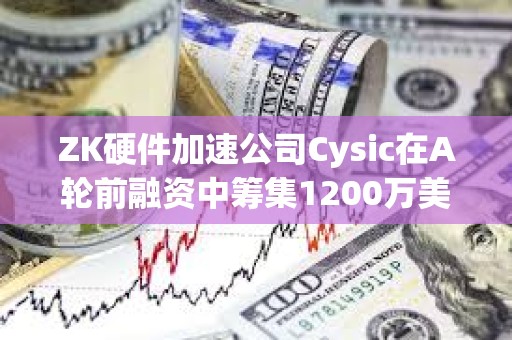 ZK硬件加速公司Cysic在A輪前融資中籌集1200萬(wàn)美元