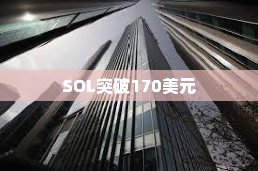 SOL突破170美元