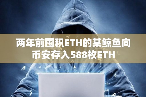 兩年前囤積ETH的某鯨魚向幣安存入588枚ETH