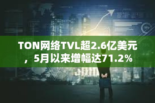 TON網絡TVL超2.6億美元，5月以來增幅達71.2%