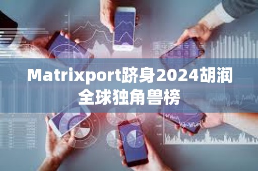 Matrixport躋身2024胡潤全球獨角獸榜