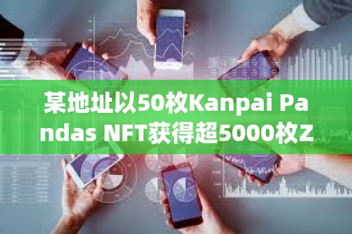 某地址以50枚Kanpai Pandas NFT獲得超5000枚ZRO空投