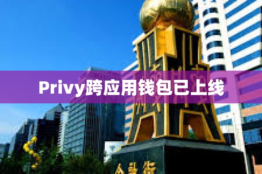 Privy跨應用錢包已上線