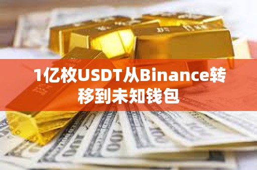 1億枚USDT從Binance轉移到未知錢包