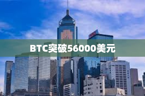 BTC突破56000美元