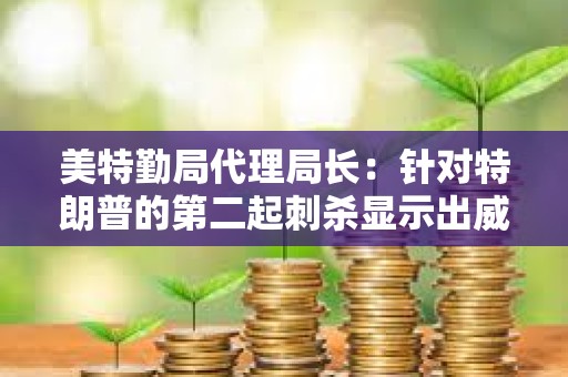美特勤局代理局長：針對特朗普的第二起刺殺顯示出威脅環境的加劇