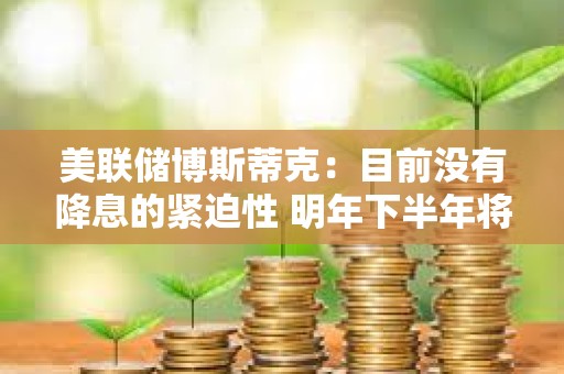 美聯儲博斯蒂克：目前沒有降息的緊迫性 明年下半年將降息兩次