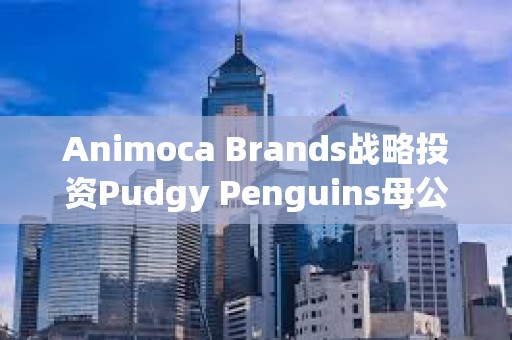 Animoca Brands戰略投資Pudgy Penguins母公司Igloo