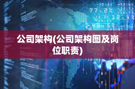 公司架構(gòu)(公司架構(gòu)圖及崗位職責(zé))