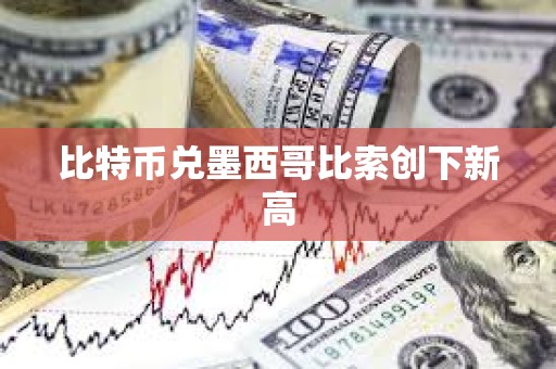 比特幣兌墨西哥比索創下新高