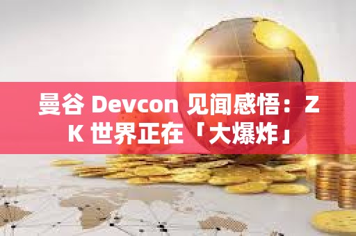 曼谷 Devcon 見聞感悟：ZK 世界正在「大爆炸」