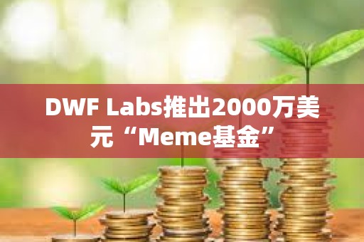 DWF Labs推出2000萬美元“Meme基金”