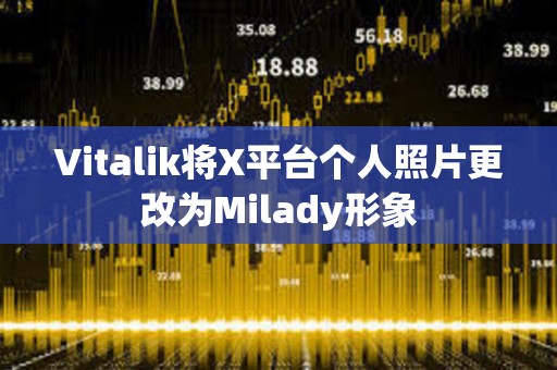 Vitalik將X平臺個人照片更改為Milady形象