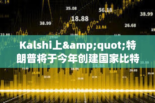 Kalshi上"特朗普將于今年創建國家比特幣儲備"的概率暫報53%