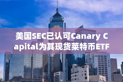 美國SEC已認可Canary Capital為其現貨萊特幣ETF提交的19b-4文件