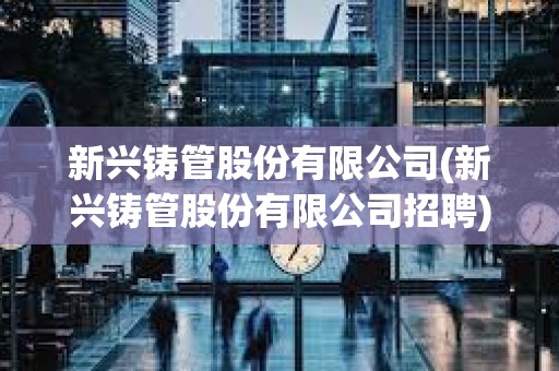 新興鑄管股份有限公司(新興鑄管股份有限公司招聘)