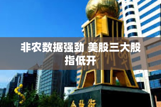 非農(nóng)數(shù)據(jù)強勁 美股三大股指低開