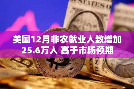 美國12月非農就業人數增加25.6萬人 高于市場預期