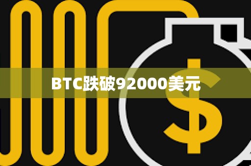 BTC跌破92000美元