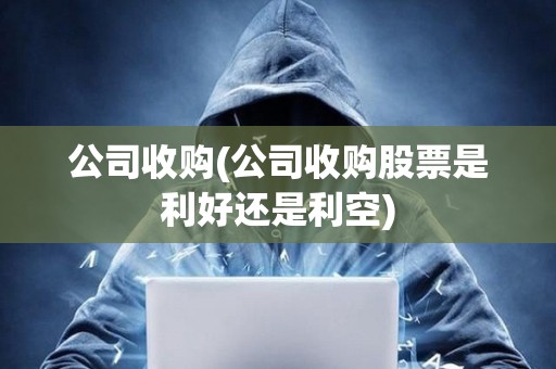 公司收購(公司收購股票是利好還是利空)