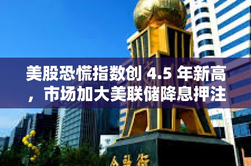 美股恐慌指數(shù)創(chuàng) 4.5 年新高，市場加大美聯(lián)儲降息押注