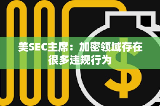 美SEC主席：加密領(lǐng)域存在很多違規(guī)行為
