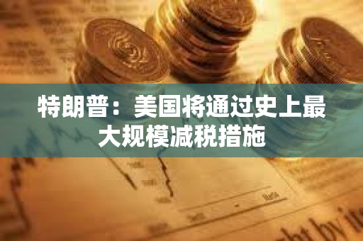 特朗普：美國將通過史上最大規模減稅措施