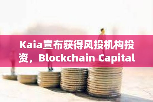 Kaia宣布獲得風投機構投資，Blockchain Capital和1kx領投