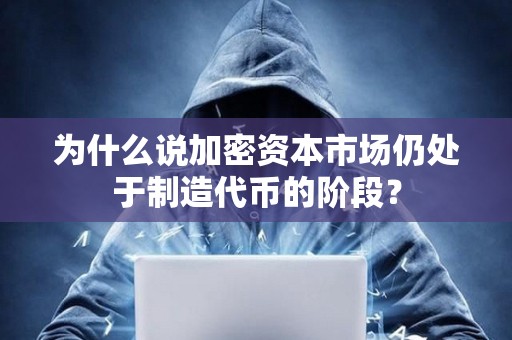為什么說加密資本市場仍處于制造代幣的階段？