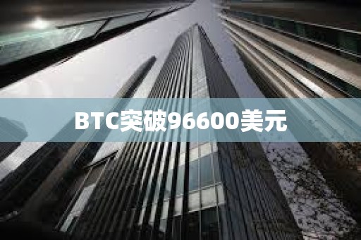 BTC突破96600美元