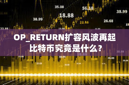OP_RETURN擴容風波再起 比特幣究竟是什么？