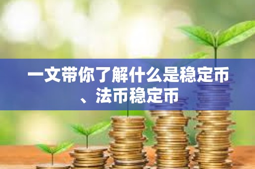 一文帶你了解什么是穩定幣、法幣穩定幣