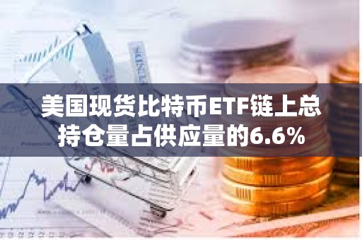 美國現貨比特幣ETF鏈上總持倉量占供應量的6.6%