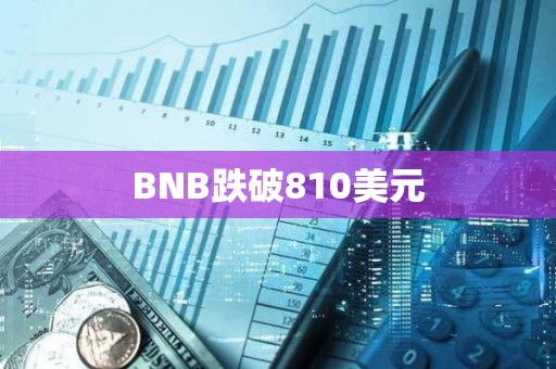 BNB跌破810美元