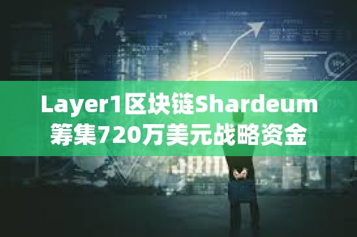 Layer1區塊鏈Shardeum籌集720萬美元戰略資金