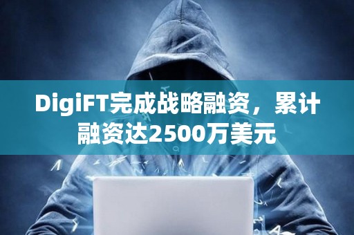 DigiFT完成戰略融資，累計融資達2500萬美元