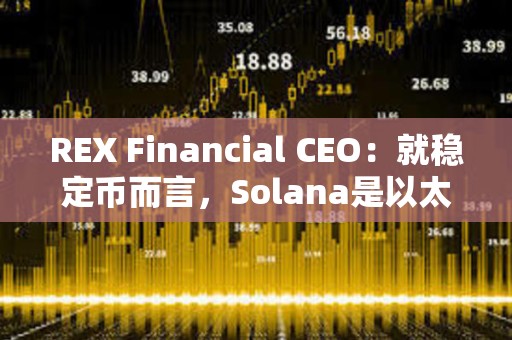 REX Financial CEO：就穩定幣而言，Solana是以太坊以外的“未來之星”