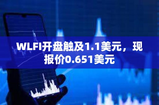 WLFI開盤觸及1.1美元，現報價0.651美元