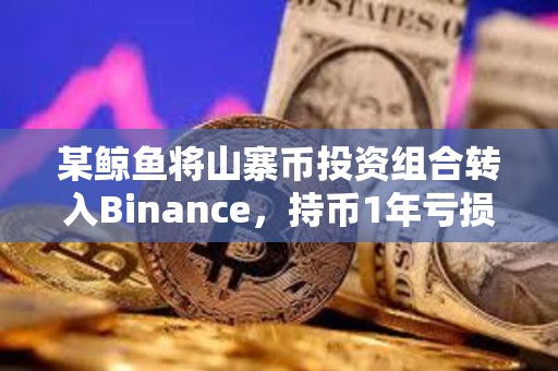 某鯨魚將山寨幣投資組合轉入Binance，持幣1年虧損超400萬美元