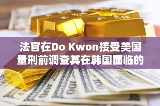 法官在Do Kwon接受美國量刑前調查其在韓國面臨的指控 法官在Do Kwon接受美國量刑前調查其在韓國面臨的指控