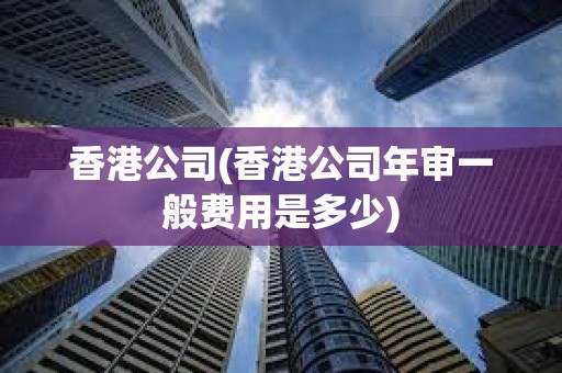 香港公司(香港公司年審一般費(fèi)用是多少)