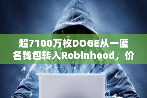 超7100萬枚DOGE從一匿名錢包轉(zhuǎn)入Robinhood，價值近640萬美元